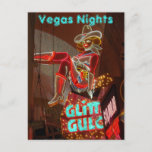 Carte Postale Downtown Las Vegas Nights<br><div class="desc">Parties scintillant Gulch centre-ville de Vegas</div>