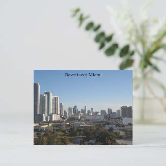 Carte Postale Downtown Miami (Debout devant)