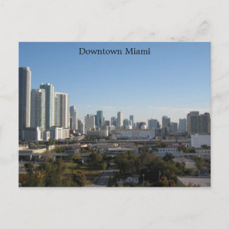 Carte Postale Downtown Miami