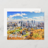 Carte Postale Downtown Montreal, Quebec, Canada (Devant / Derrière)