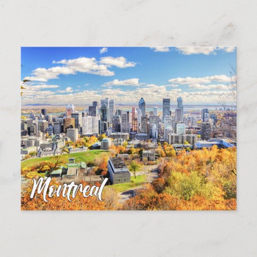 Carte Postale Downtown Montreal, Quebec, Canada (Devant)