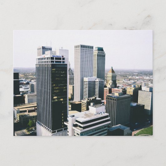 Carte Postale Downtown Tulsa Skyline (Devant)