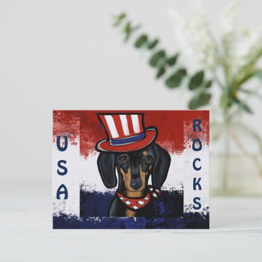 CARTE POSTALE DOXIE (Debout devant)