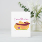 Carte Postale Doxie a la Moxie (Debout devant)