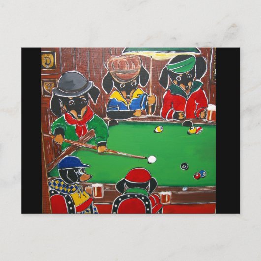 CARTE POSTALE DOXIE BILLIARDS (Devant)