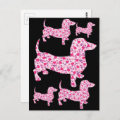 Carte Postale DOXIE-Coeurs (Devant / Derrière)