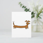 Carte Postale Doxie Dachshund (Debout devant)