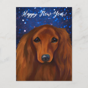 CARTE POSTALE DOXIE ROUGE