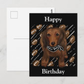 CARTE POSTALE DOXIE ROUX AUX CHEVEUX LONGS (Devant / Derrière)