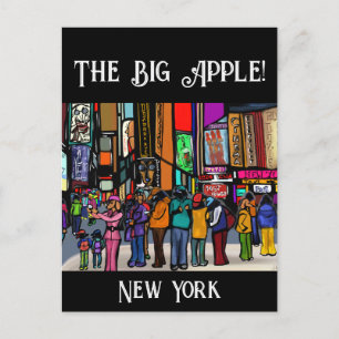 Carte Postale Doxie Town City - NEW YORK