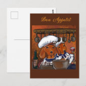 CARTE POSTALE DOXIES DE CHEF (Devant / Derrière)