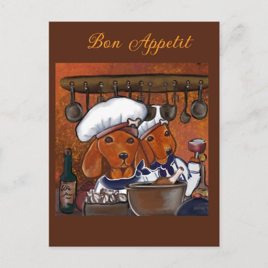 CARTE POSTALE DOXIES DE CHEF (Devant)