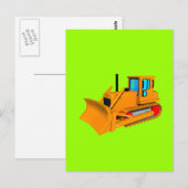 Carte Postale Dozer (Devant / Derrière)