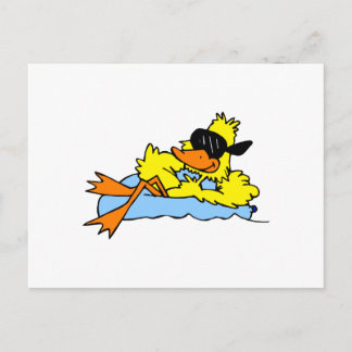 Carte Postale Dozer Duck