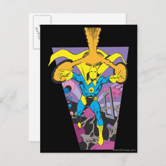 Carte Postale Dr. Fate manipule la magie (Devant / Derrière)