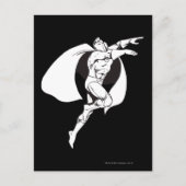 Carte Postale Dr. Fate Soaring Outline (Devant)