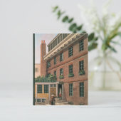 Carte Postale Dr Johnson et son serviteur, Francis à Bolt (Debout devant)