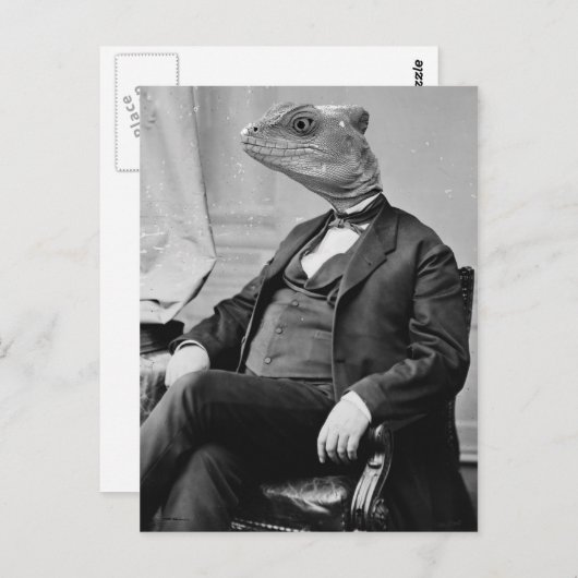 Carte Postale Dr Lizard (Devant / Derrière)