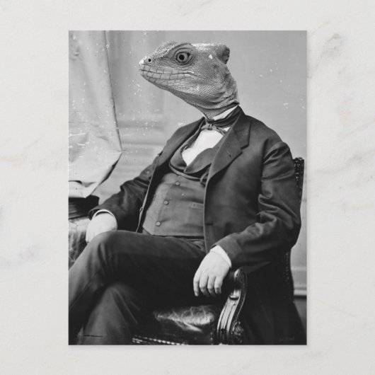 Carte Postale Dr Lizard (Devant)