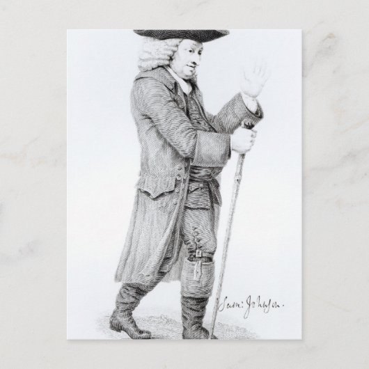 Carte Postale Dr Samuel Johnson (Devant)