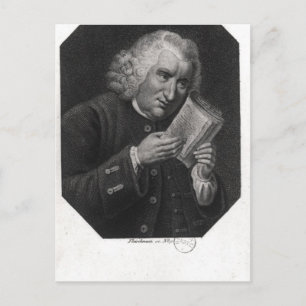 Carte Postale Dr Samuel Johnson