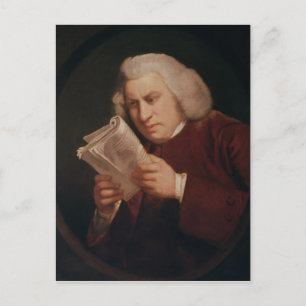 Carte Postale Dr Samuel Johnson 1775