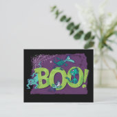Carte Postale Dr Seuss | BOO ! Graphique d'Halloween (Debout devant)