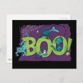 Carte Postale Dr Seuss | BOO ! Graphique d'Halloween (Devant / Derrière)