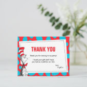 Carte Postale Dr. Seuss | Chat dans le Chapeau Anniversaire Reme (Debout devant)