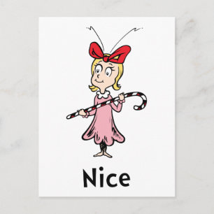 Carte Postale Dr Seuss Cindy-Lou Qui est Nice
