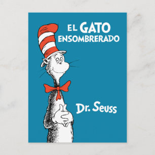 Carte Postale Dr. Seuss El Gato Ensombrerado Espagnol