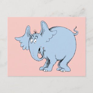 Carte Postale Dr. Seuss Horton entend des Qui