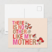 Carte Postale Dr. Seuss | Il n'y a personne d'autre comme ma mèr (Devant / Derrière)