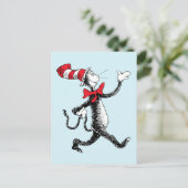 Carte Postale Dr. Seuss | Le Chat Chapeauté Allée du Chat (Debout devant)