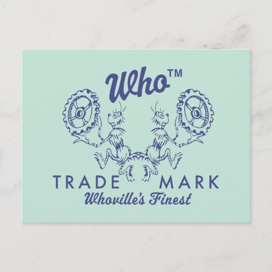 Carte Postale Dr Seuss | Le meilleur logo de Who-ville (Devant)
