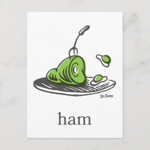 Carte Postale Dr. Seuss Les Œufs verts au jambon