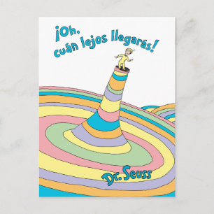 Carte Postale Dr. Seuss Oh, vous irez loin !