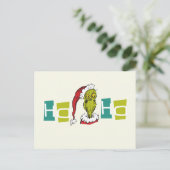 Carte Postale Dr Seuss | The Grinch - Ho Ho Ho (Debout devant)