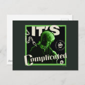 Carte Postale Draco Malfoy - "C'est Compliqué" (Devant / Derrière)