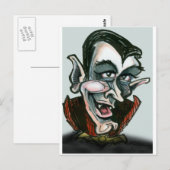 Carte Postale Dracula (Devant / Derrière)
