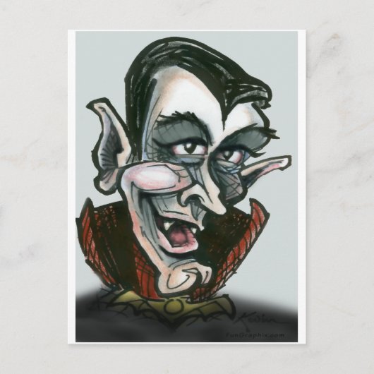 Carte Postale Dracula (Devant)