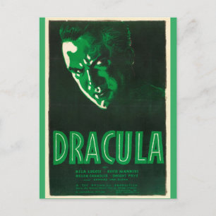 Carte Postale Dracula - Film Vintage