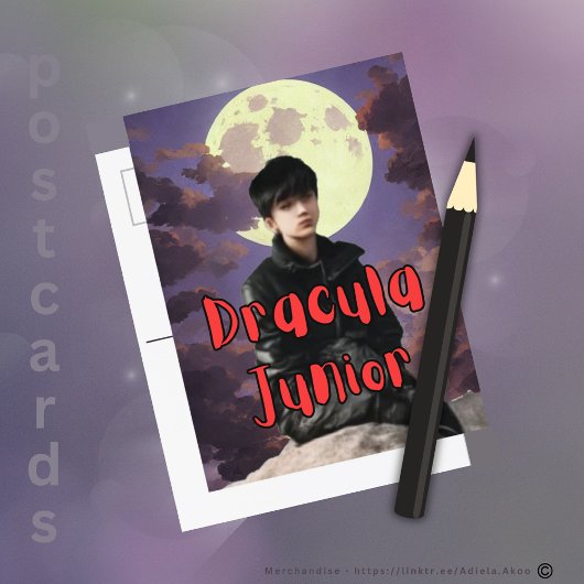 Carte postale Dracula Junior Holiday