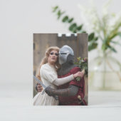 Carte Postale Drag Queen et un chevalier (Debout devant)