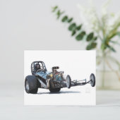 Carte Postale Drag Racing & Dragsters Vintages (Debout devant)