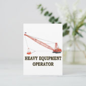 CARTE POSTALE DRAGLINE (Debout devant)