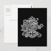 Carte Postale dragon (Devant / Derrière)