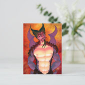 Carte postale Dragon (Debout devant)