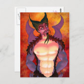 Carte postale Dragon (Devant / Derrière)