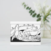 Carte Postale dragon (Debout devant)